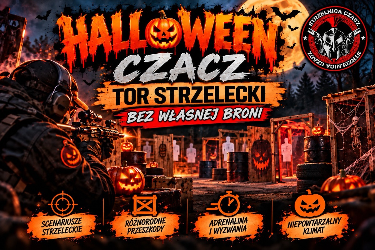 Halloween Czacz — tor strzelecki bez własnej broni
